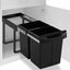 Vida Xl Kitchen Cupboard Pull-Out Dustbin Soft-Close 48 L Carousel 3