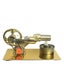 Steampunk Mini Hot Air Stirling Engine Motor Model Stream Power Physics Carousel 3