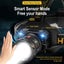 BORUiT 1000 Lumen Motion Sensor Headlamp – Long Throw 500m, USB-C Rechargeable Carousel 2