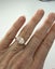 3 carat oval lab diamond ring in rose gold Carousel 6