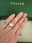 3 carat oval lab diamond ring in rose gold Carousel 7