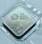 2025 Great Britain Britannia and Liberty .9999 1oz Silver BU square Bar Carousel 2