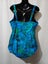 ZEST resort Blue and Teal 1 pc swimwear Size 16 - NEW Carousel 2