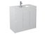 **PVC** 900mm Ultra-thin Ceramic Free Standing Vanity Carousel 1