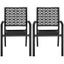 Set of 4 Outdoor Patio Dining Chairs Carousel 5