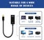 4K DisplayPort To HD-compatible Adapter C Display Port Male Mini hdmi female Carousel 3