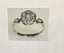 18ct YELLOW GOLD & PLATINUM LACE BACK CLUSTER RING - VERY OLD - OVER 100 YEARS Carousel 1