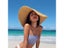 Summer Simple Floppy Sun Hat Women Wide Brim Beach Hat Girls Seaside Travel Carousel 7