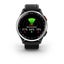 Garmin Approach S44 Silver Aluminium Bezel with Black Silicone Band Carousel 2