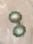Opal, Emerald & Diamond Earrings in solid 925 Silver Carousel 8