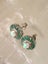 Opal, Emerald & Diamond Earrings in solid 925 Silver Carousel 9