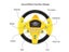 Children Eletric Simulation Steering Wheel Toys Gifts Light Sound Musical Carousel 7