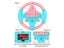 Children Eletric Simulation Steering Wheel Toys Gifts Light Sound Musical Carousel 8