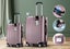 2PCS Luggage Trolley Set Travel Storage Suitcase Carousel 2