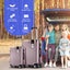 2PCS Luggage Trolley Set Travel Storage Suitcase Carousel 7