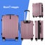 2PCS Luggage Trolley Set Travel Storage Suitcase Carousel 11