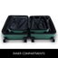 Luggage Set,Travel Suitcases Trolley Carousel 7