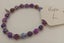 hand crafted crystal bracelets ~ purple and neutrals Series Carousel 16