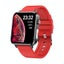 1.7 Inch Heart Rate Bluetooth Watch Red Carousel 1