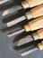 VINTAGE SET OF 10 SMALL CHISELS/ LINO CUTTING CHISELS ? Carousel 7