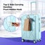 3PCS Luggage Set Travel Suitcases Trolley TSA Lock Carousel 6