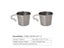 Thous Winds 350ML Camping Cup Mug Outdoor Tableware Tourist Picnic Utensils Tea Carousel 1