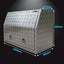 Aluminium Ute Tool Box 2.5mm 1200x500x800mm Full Side Opening Vehicle Storage Carousel 3