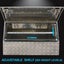 Aluminium Ute Tool Box 2.5mm 1200x500x700mm Side Opening Vehicle Storage Carousel 6