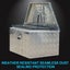 Aluminium Ute Van Tool Box 1.5mm 900x500x450mm Trailer Drawbar Vehicle Storage Carousel 3