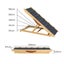 NZ LOCAL STOCK-5 Wood Adjustable Height Pet Ramp Carousel 3