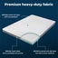 Dreamz Mattress Topper Queen Size Memory Foam Dual Layer Anti Slip All Season Carousel 5