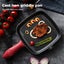 Toque Cast Iron Square Grill Pan with Spouts BBQ Skillet Cookware Kitchen Carousel 3