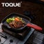 Toque Cast Iron Square Grill Pan with Spouts BBQ Skillet Cookware Kitchen Carousel 7