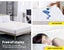 Dreamz Fitted Waterproof Bed Mattress Protectors Covers King Carousel 6