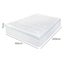 Dreamz Gel Memory Foam Mattress Topper Queen 7cm Pressure Relief Deep Pocket Carousel 2