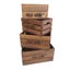 Crates - Fruit Brown (Set of 4) Carousel 1