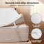 Dreamz Memory Foam Mattress Topper Dual-Layer Gel Bamboo Cover King Single 5cm Carousel 7