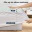 Dreamz Mattress Topper Pillowtop Memory Foam Bamboo Cover Bed Protector Queen Carousel 4