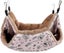 Ferret Chinchilla Hammock, 34x34cm Small Pet Hammock Rabbit Hammock Soft Double Carousel 1