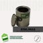 1L SILVER RND PE LINED STEEL TIN & LID - TRIPLE TIGHT (90/CARTON) $3.57 each Carousel 1