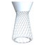 END OF THE LINE - EX-DISPLAY PARISI WIRE METAL STRUCTURE AND BASIN - WHITE Carousel 1