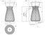 END OF THE LINE - EX-DISPLAY PARISI WIRE METAL STRUCTURE AND BASIN - WHITE Carousel 2