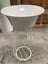 END OF THE LINE - EX-DISPLAY PARISI WIRE METAL STRUCTURE AND BASIN - WHITE Carousel 5