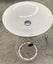 END OF THE LINE - EX-DISPLAY PARISI WIRE METAL STRUCTURE AND BASIN - WHITE Carousel 6