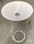 END OF THE LINE - EX-DISPLAY PARISI WIRE METAL STRUCTURE AND BASIN - WHITE Carousel 7