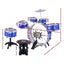 Keezi 11 Piece Kids Drum Set Carousel 1