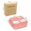 Lunch Bento Box With 3 Compartments Lunch Box With Cutlery Food Containers Carousel 10