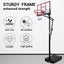 Basketball Hoop Stand 2.45-3.05M Carousel 10