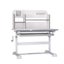 Kids Desk and Chair Set Ergonomic Children Study Table Adjustable Shelf Drawer Carousel 9