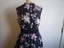 CITY CHIC DESIGNER VINTAGE STYLE BLACK/PINK ROSES 3/4 DRESS 14/16 Carousel 5